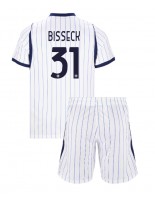 Inter Milan Yann Bisseck #31 Venkovní dres pro děti 2026-27 Krátký Rukáv (+ trenýrky)